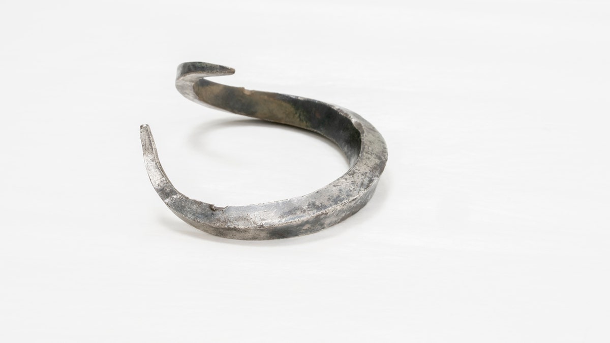 An ancient piece of Viking jewelry 