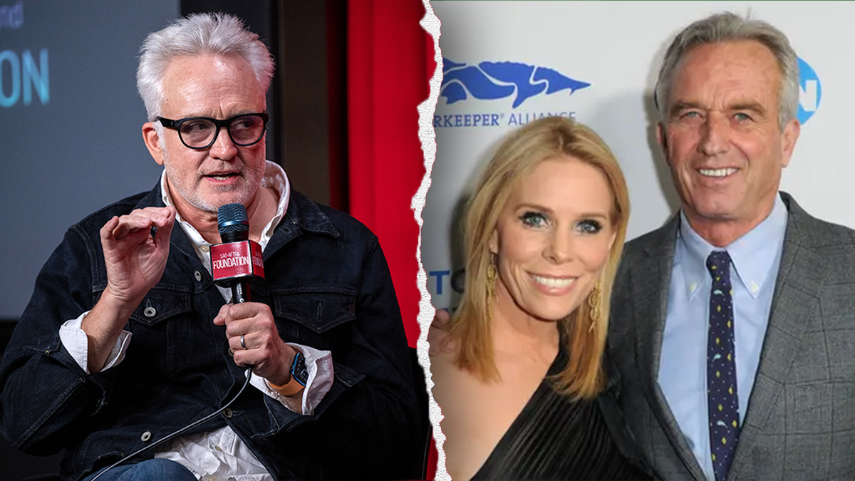 Ator Bradley Whitford e Cheryl Hines/RFK Jr. dividiram imagem