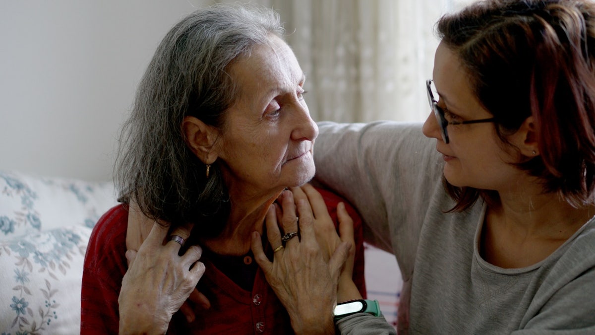 Mujer con demencia