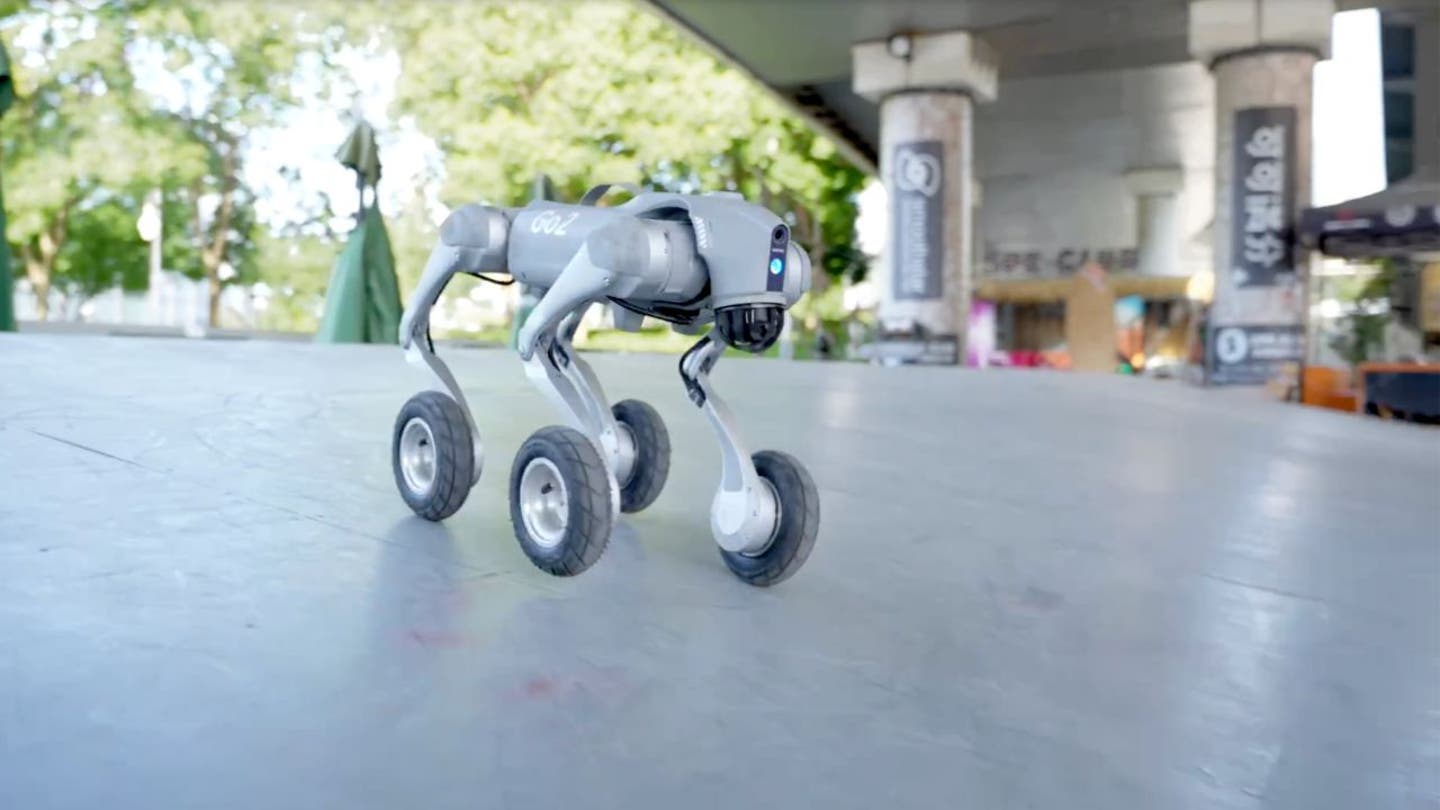 1 Remember that robot dog Its back with a ‘wheely cool upgrade