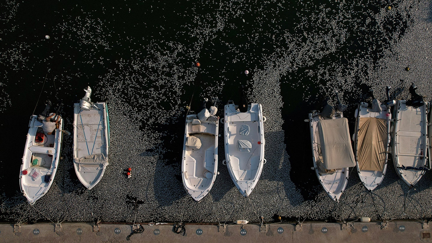 Dead Fish Invasion Overwhelms Greek Tourist Port