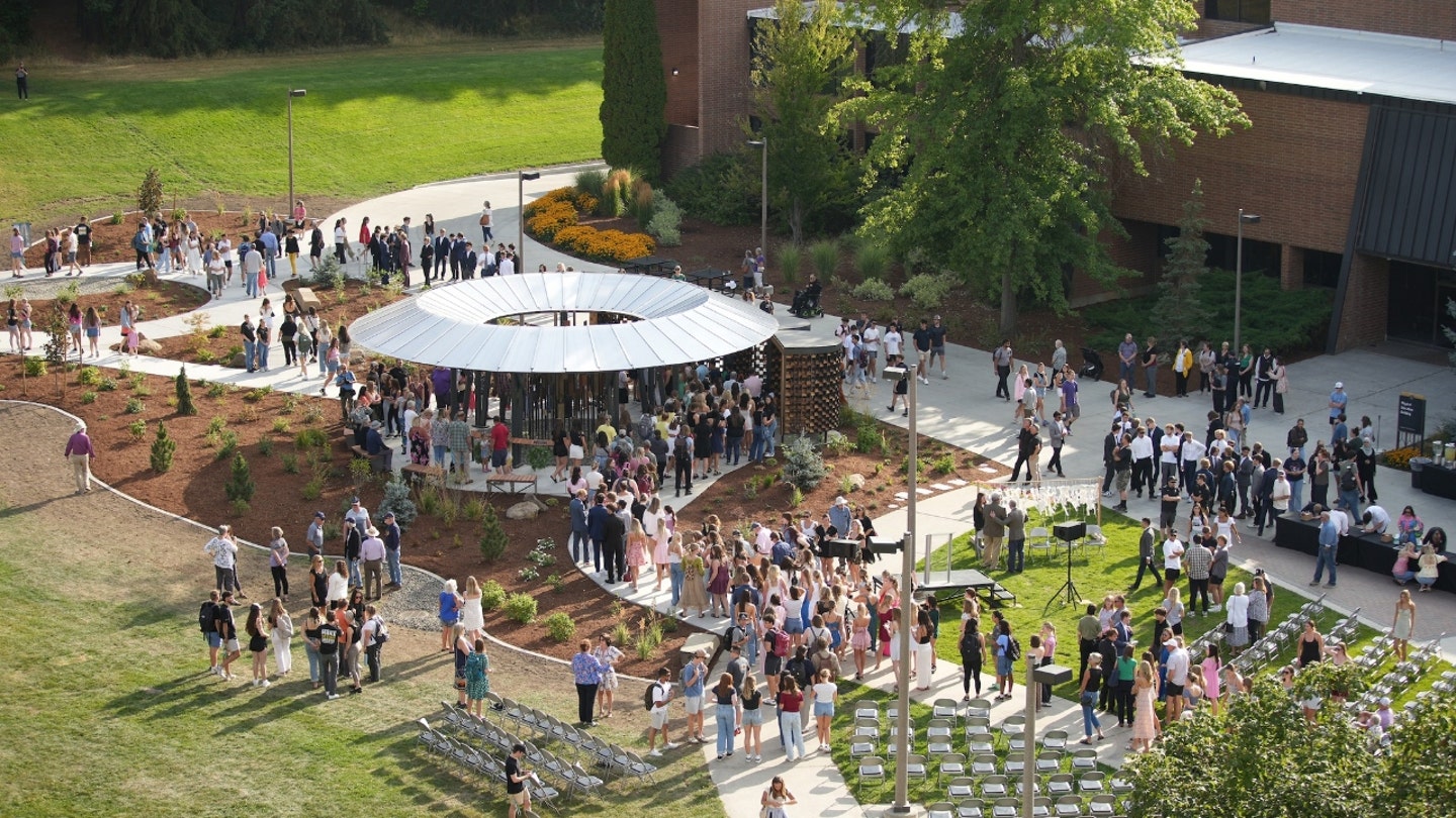 University of Idaho Unveils Healing Garden to Honor Murdered Students