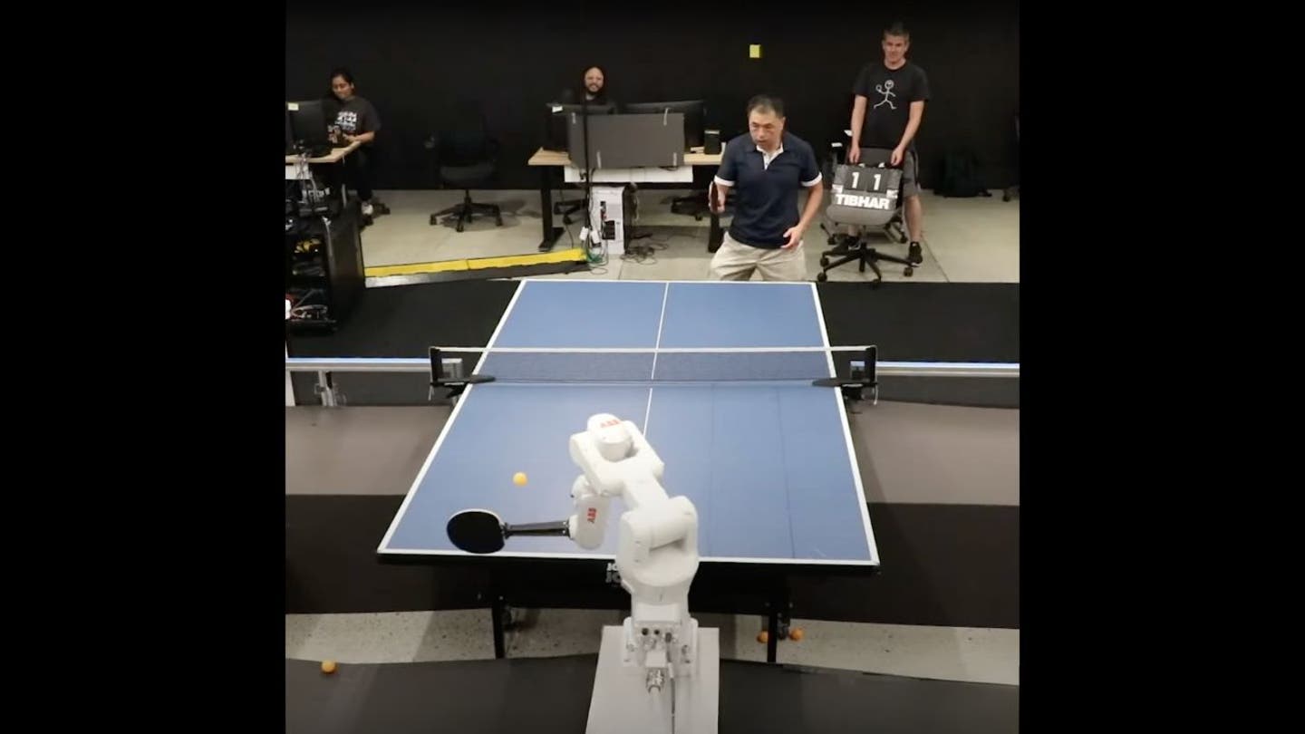 5 Dont have anyone to play ping pong with No problem with this robot