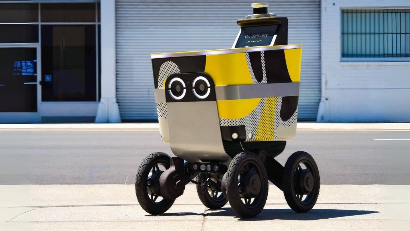 6 Your next burger could arrive at your doorstep via robot delivery