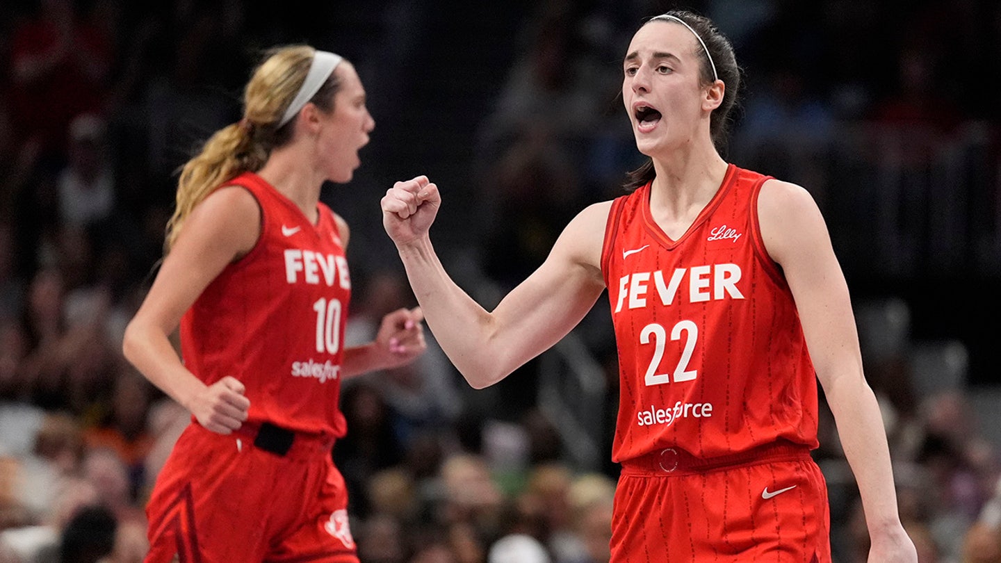 Caitlin Clark Ties WNBA Rookie Record, Pushes Indiana Fever to Victory Despite Ankle Injury Scare