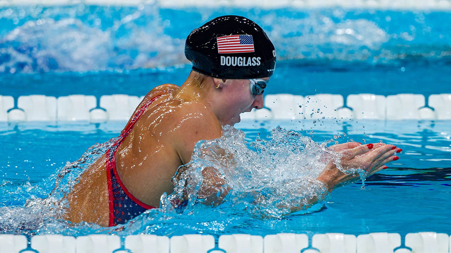 Kate Douglass Clinches First Olympic Gold in 200-Meter Breaststroke Final