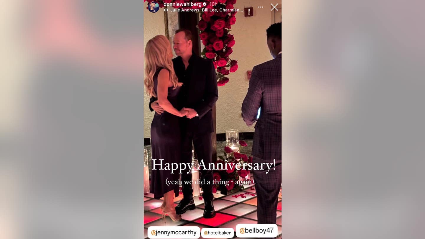 Donnie Wahlberg and Jenny McCarthy Celebrate 10th Anniversary with Vow Renewal and TV Show Plans