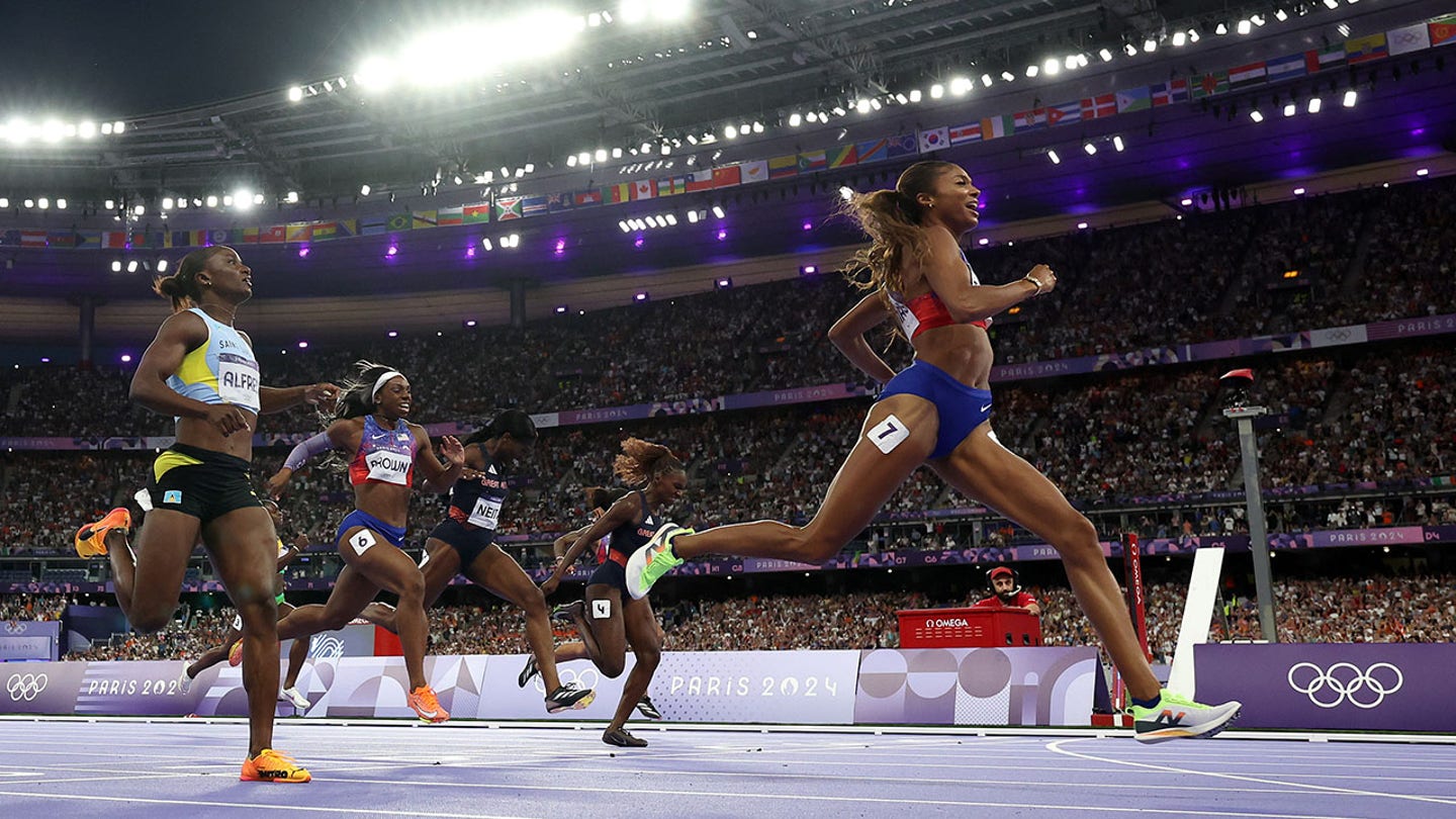 Gabby Thomas Graces the Podium with Olympic Gold in the Women's 200-Meter Race