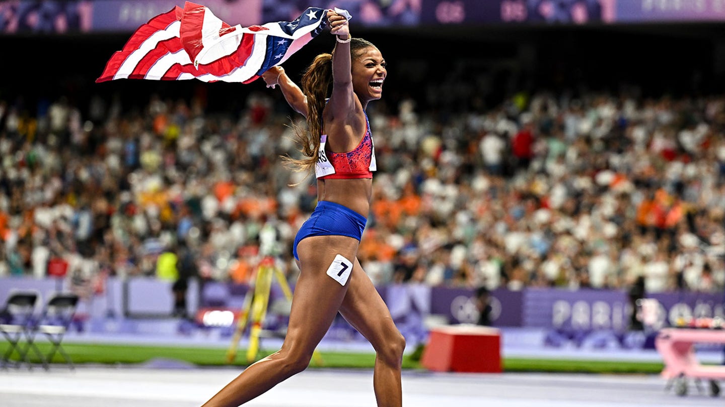 Gabby Thomas Graces the Podium with Olympic Gold in the Women's 200-Meter Race