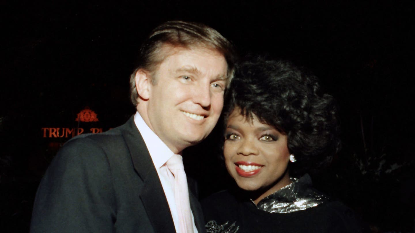 Oprah and 'The View' Stars' Past Affinity with Trump Raises Eyebrows