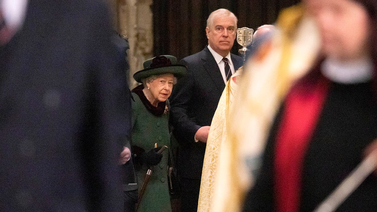 Queen Elizabeth II Remained Close to Prince Andrew Until Her Death, Claims Royal Author