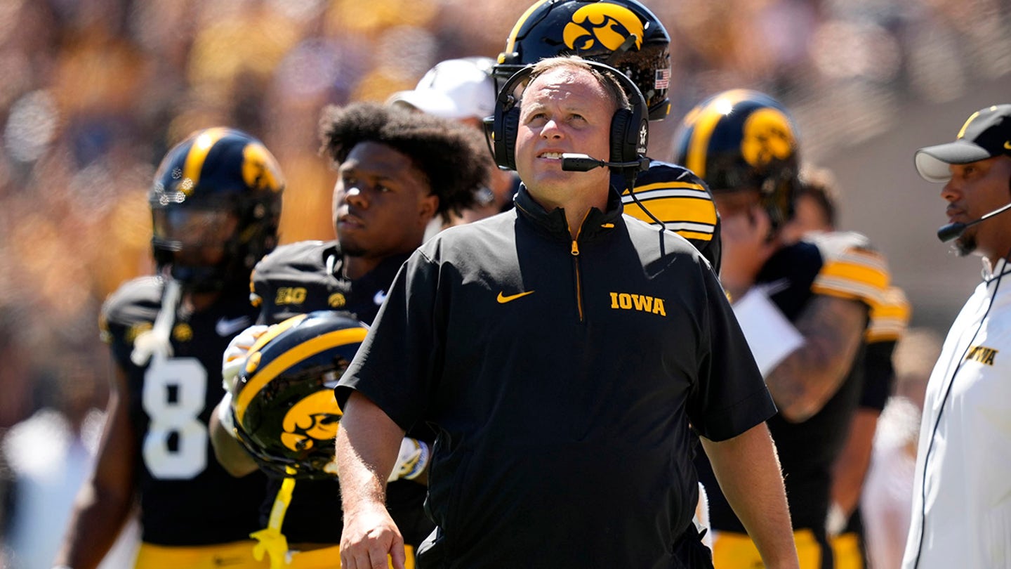 Iowa Hawkeyes Dominate Illinois State With 40-0 Victory in Coach Kirk Ferentz's Absence