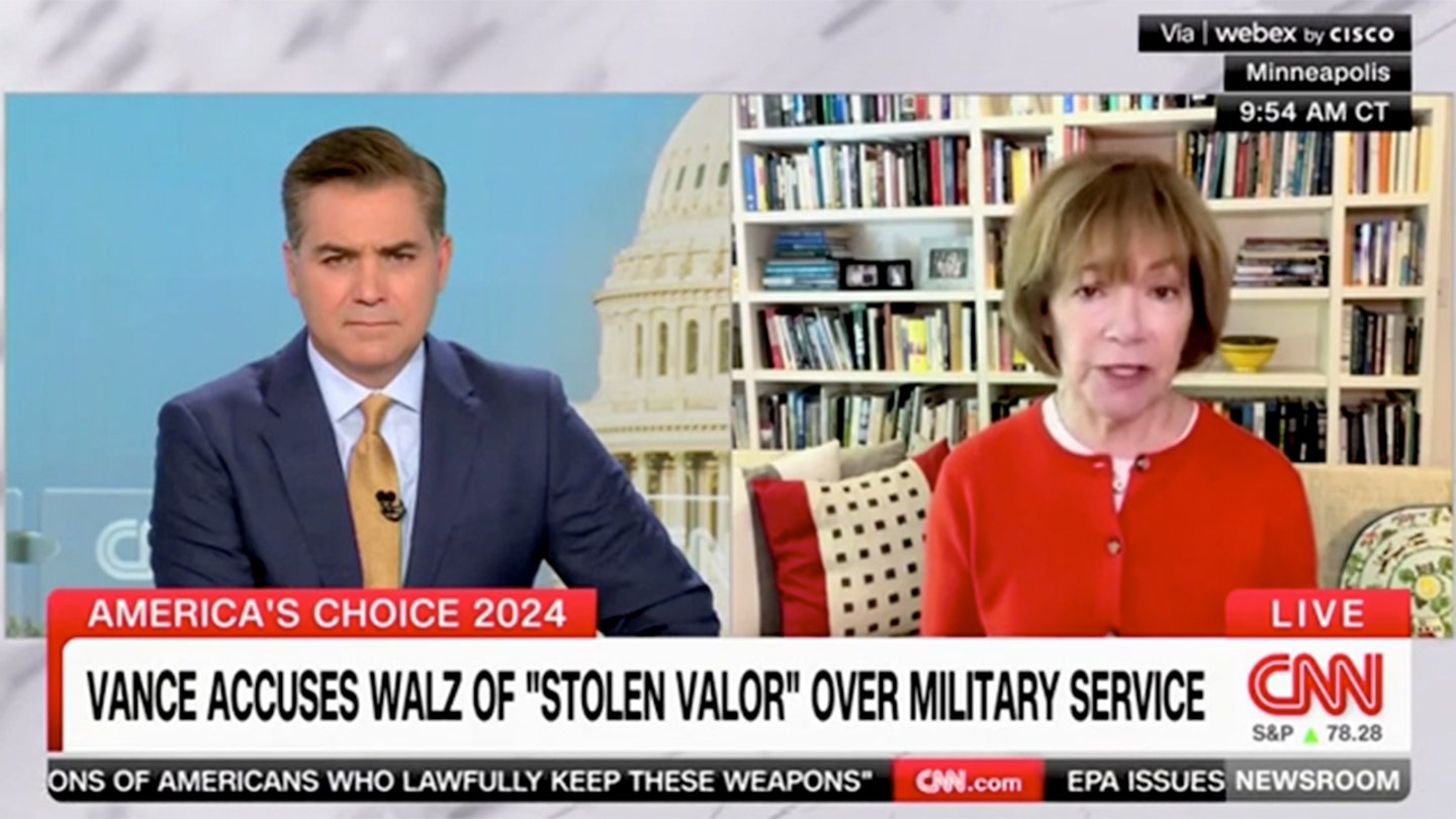 CNN's Jim Acosta Corrects Harris Surrogate over JD Vance's Military Record