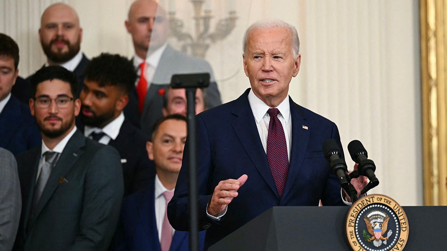 President Biden Hosts Texas Rangers at White House to Celebrate Historic World Series Victory