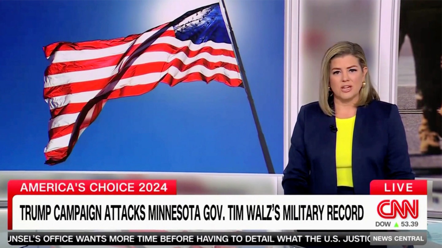 CNN Anchor Reverses Position on JD Vance's Military Service After Backlash