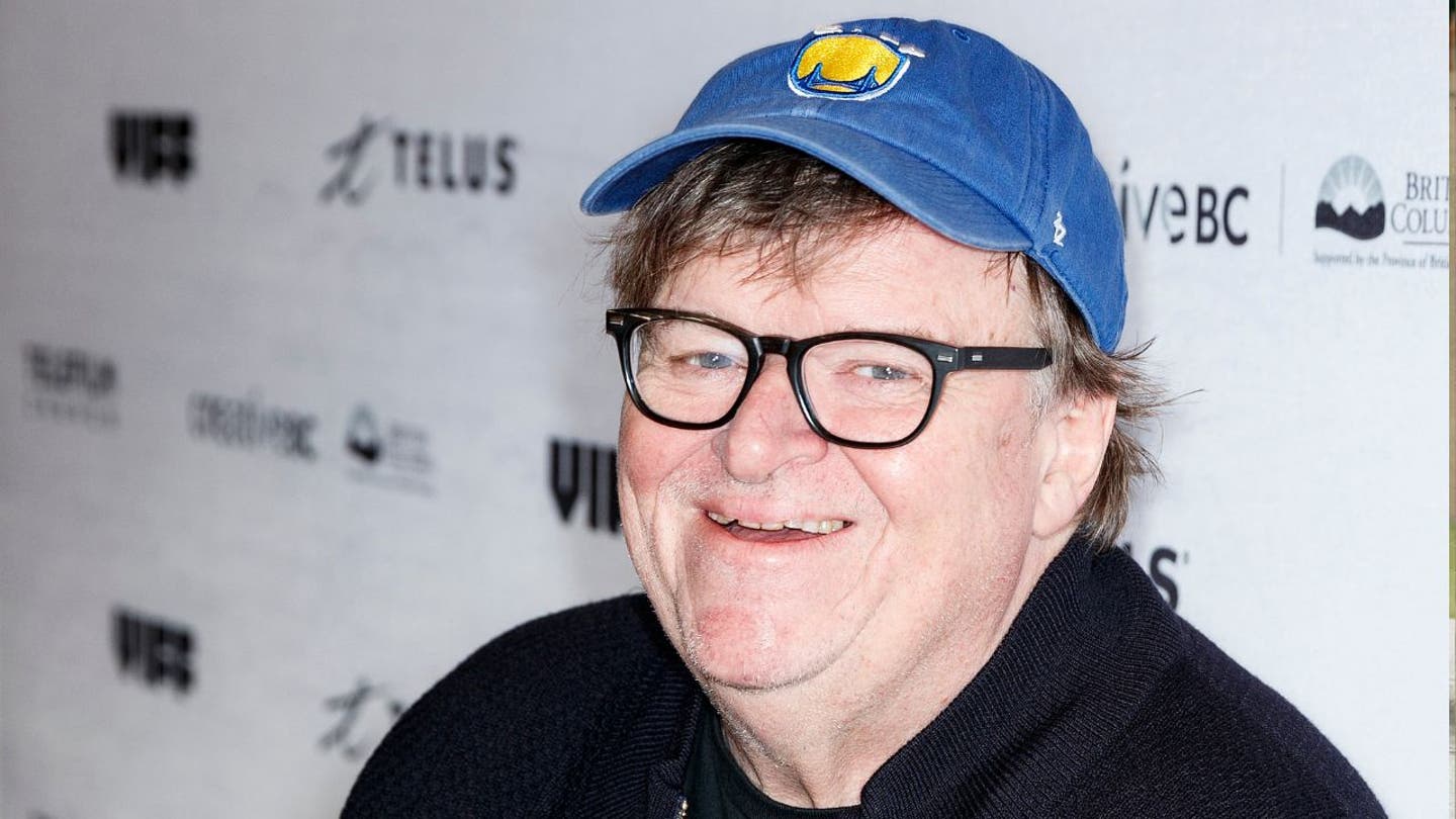 Michael Moore's Over-the-Moon Excitement for Kamala Harris as 