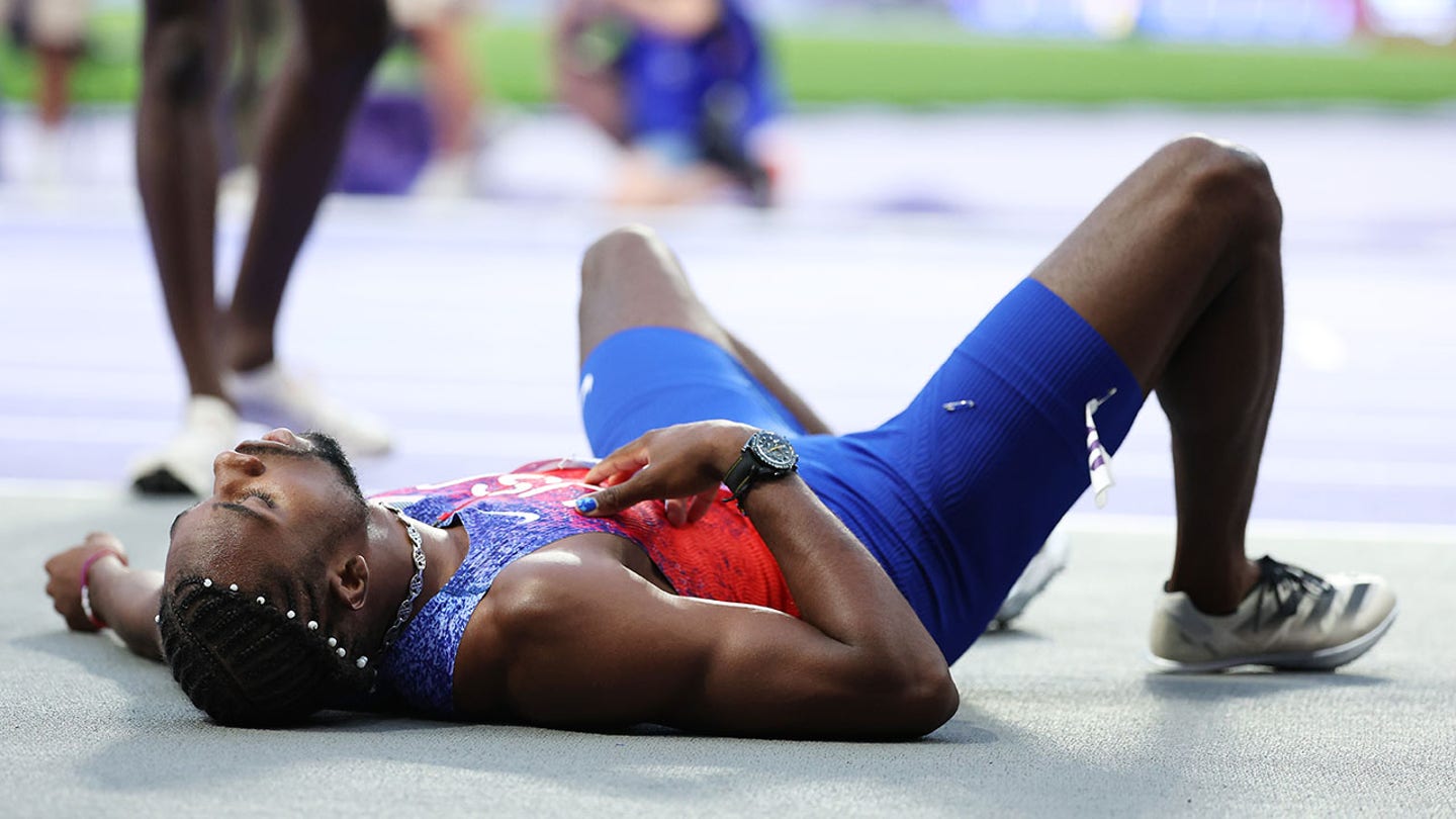 Noah Lyles, Battling COVID, Claims Bronze in Men's 200-Meter Final