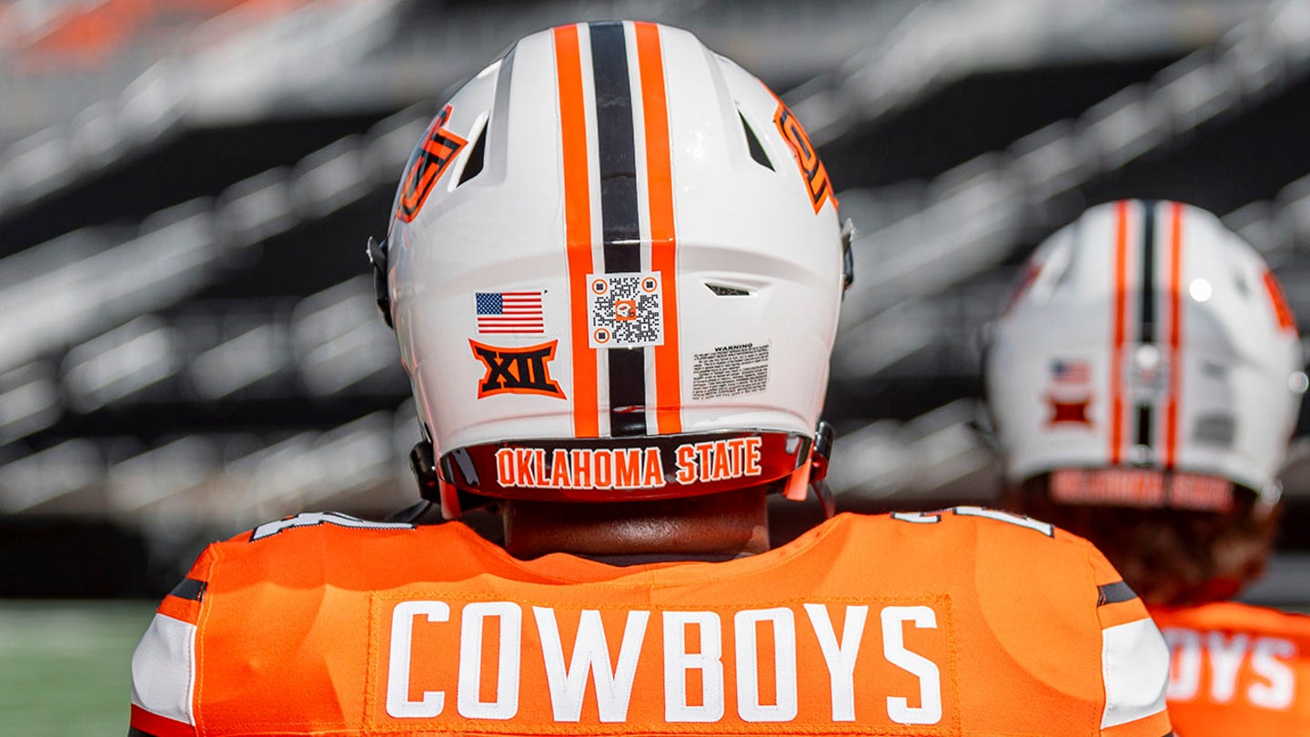 Oklahoma State Football Helmets to Feature QR Codes for NIL Fundraising