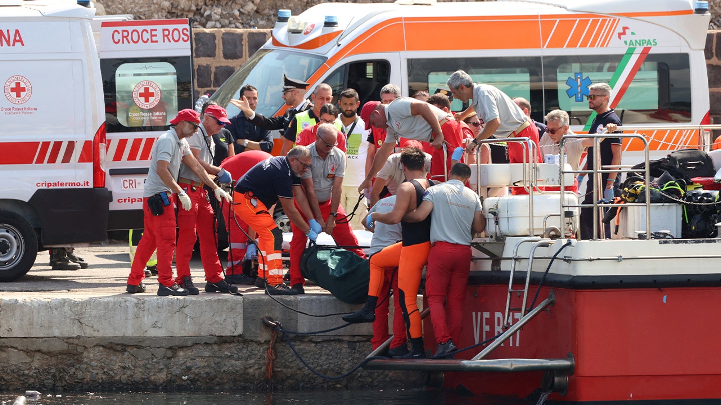 Six Presumed Dead as Luxury Yacht Sinks Off Italian Coast, Captured on Camera