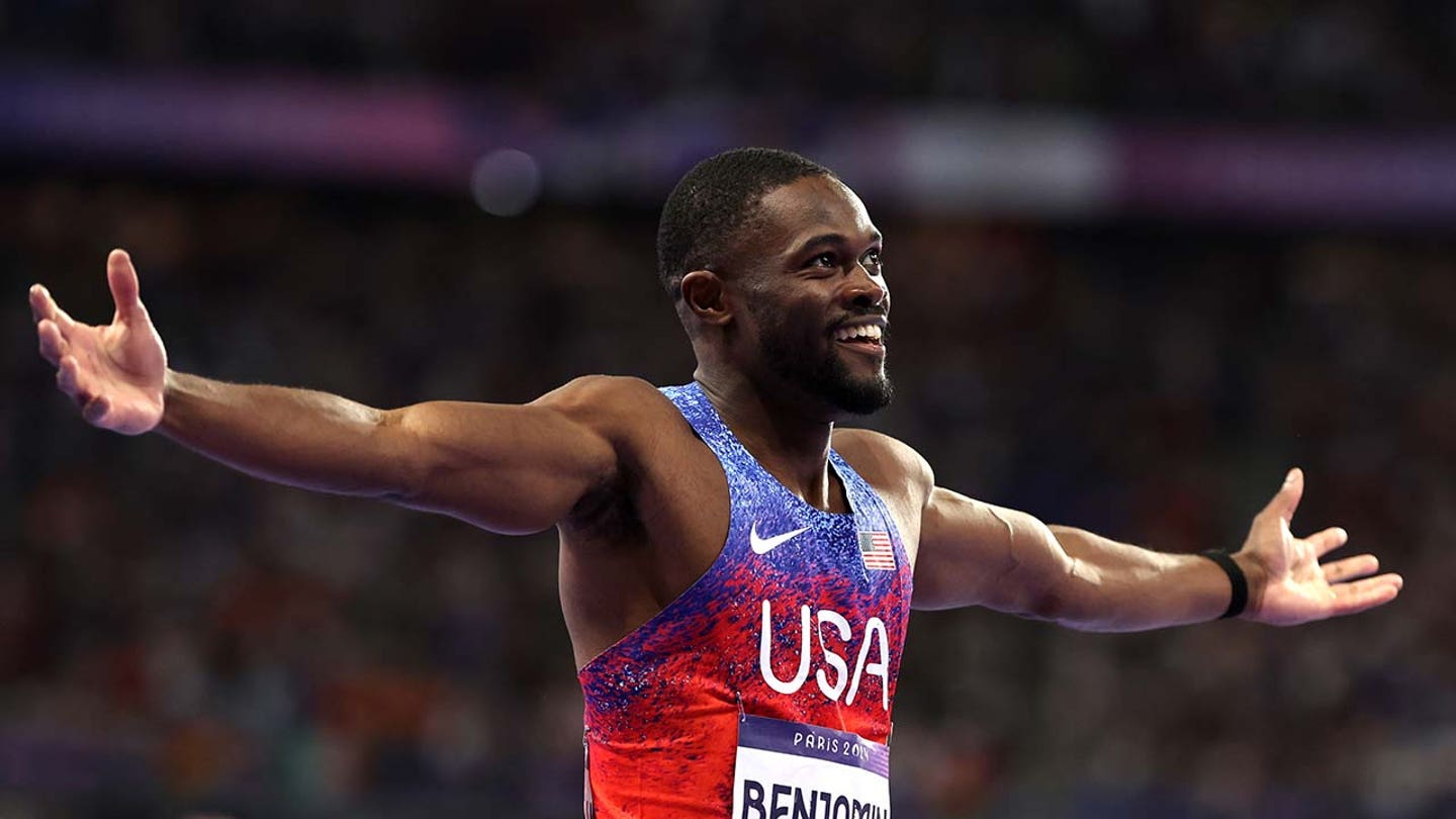 Rai Benjamin, Olympic Gold Medalist, Aims to Fulfill Football Dream with New York Giants