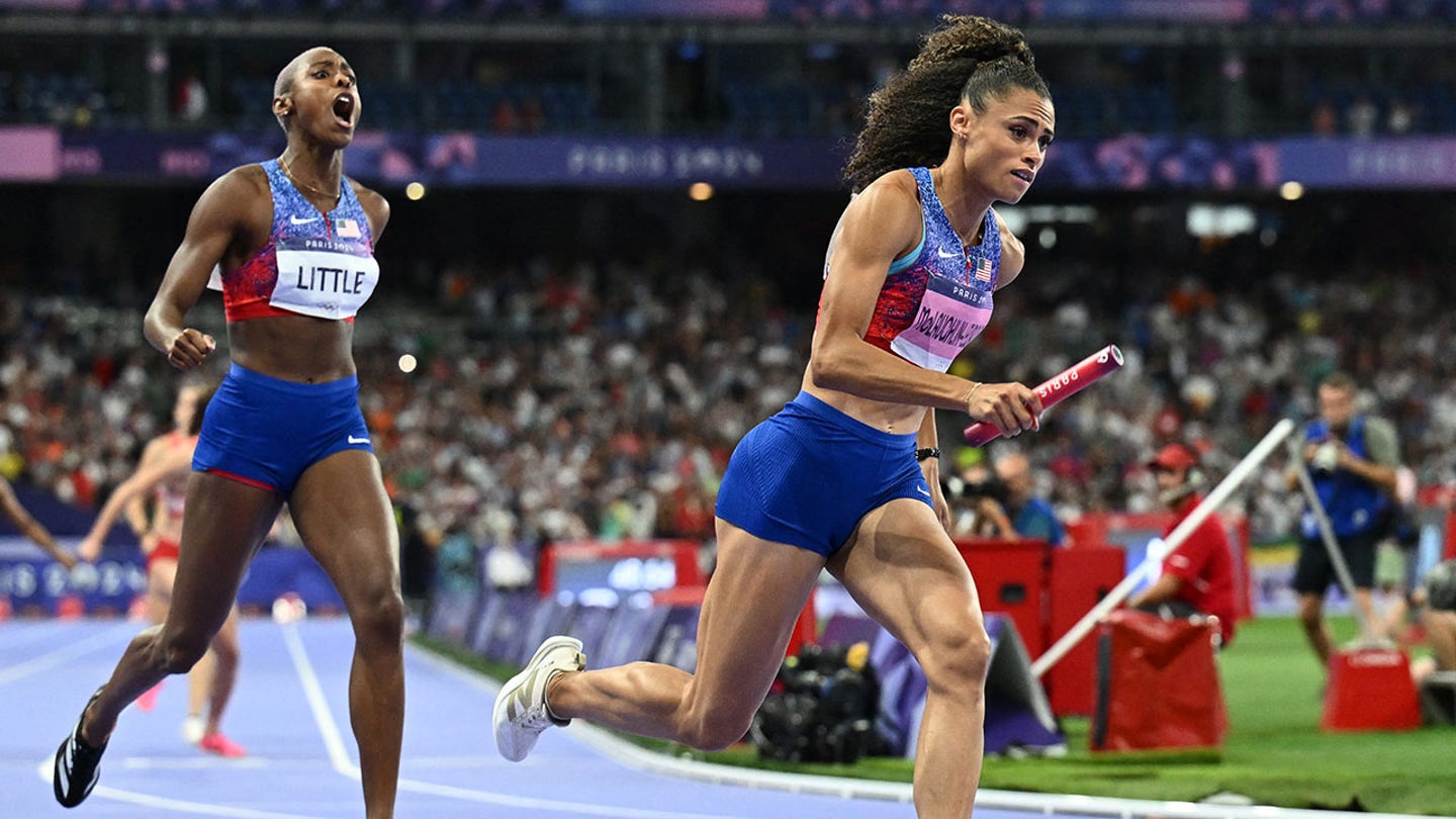 USA Womens relay 400 2