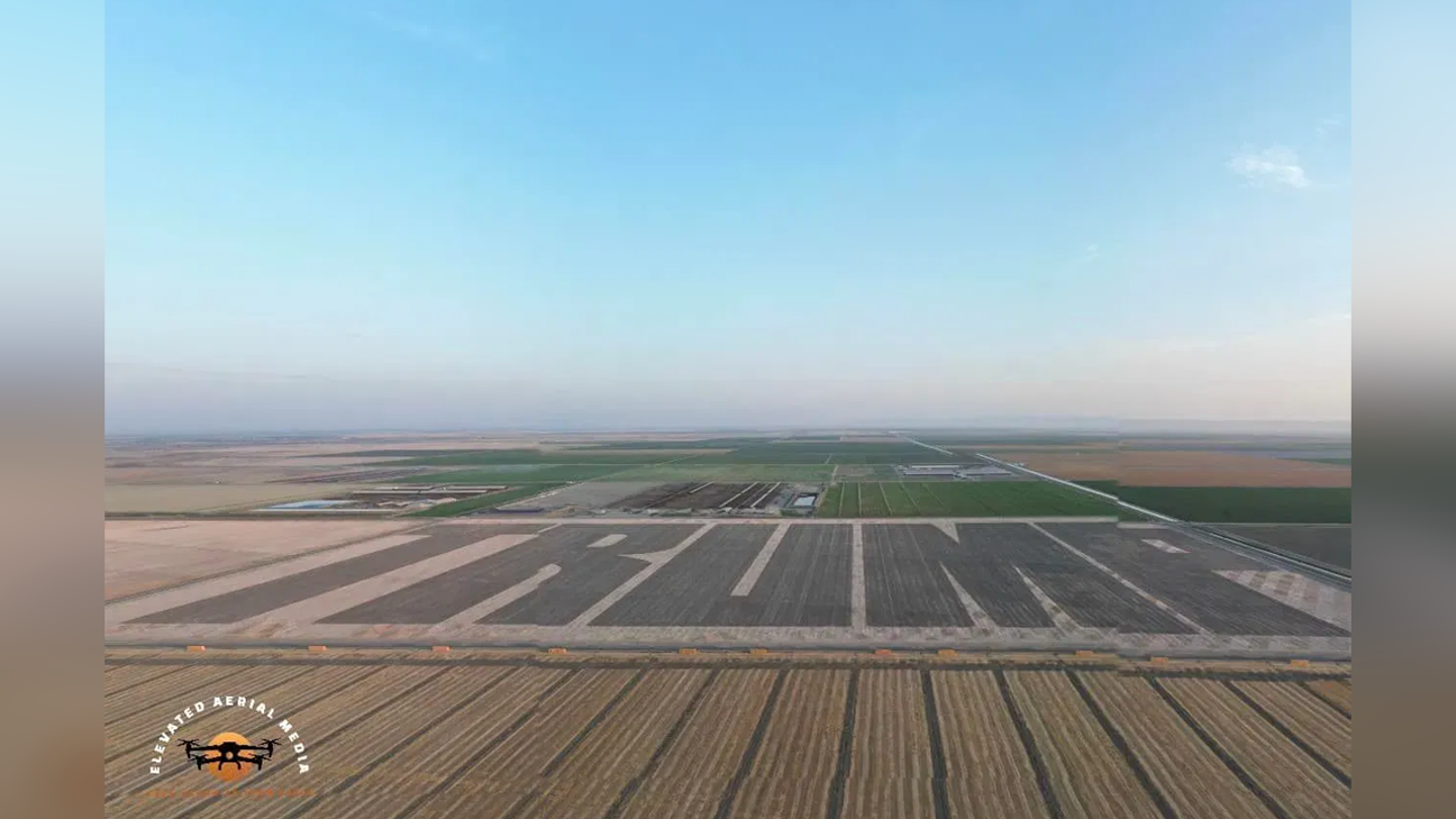 California Farmer Plants Mile-Long 