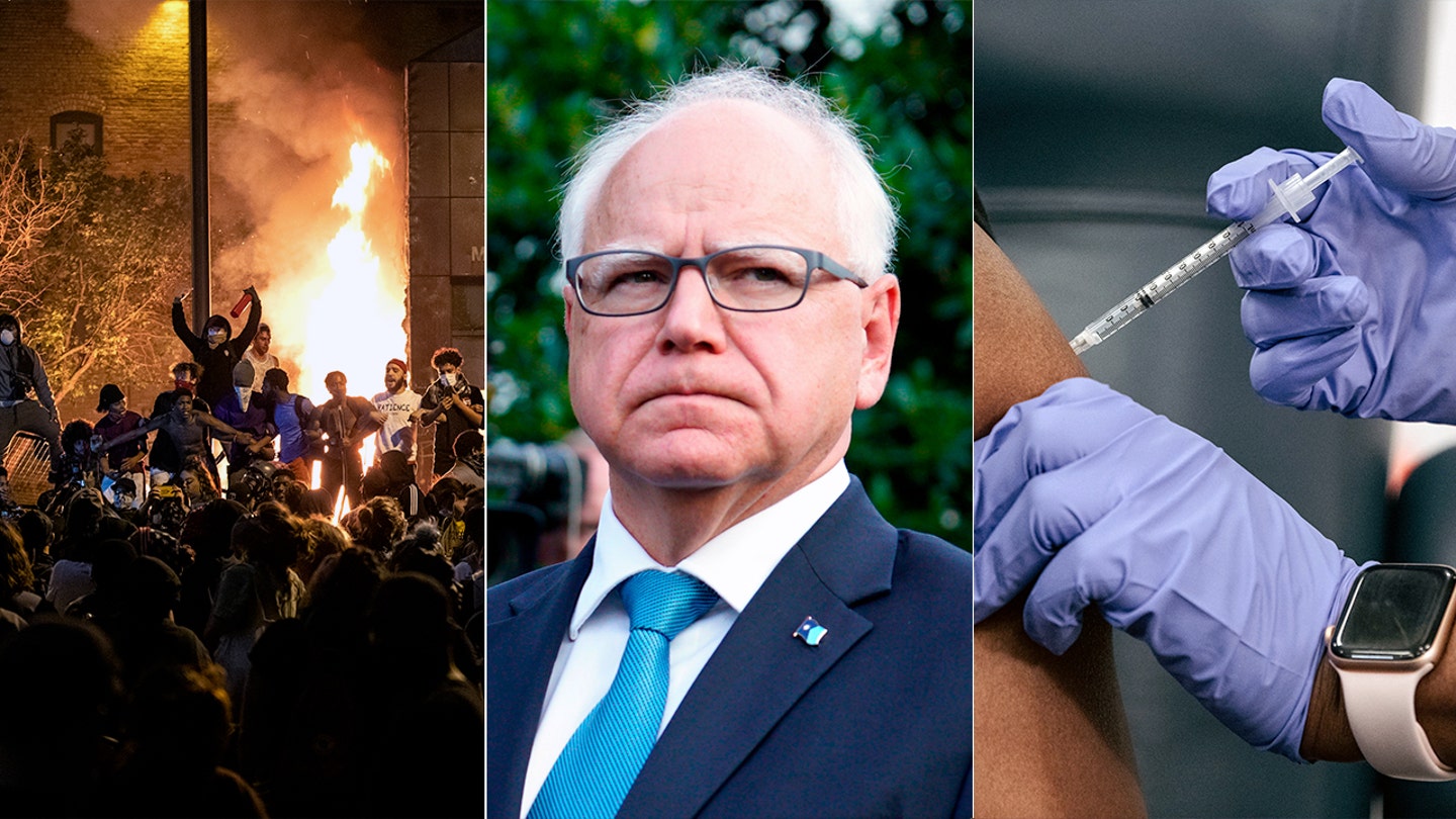 Tim Walz: The Man Who Let Rioters Burn His State While Playing COVID Enforcer