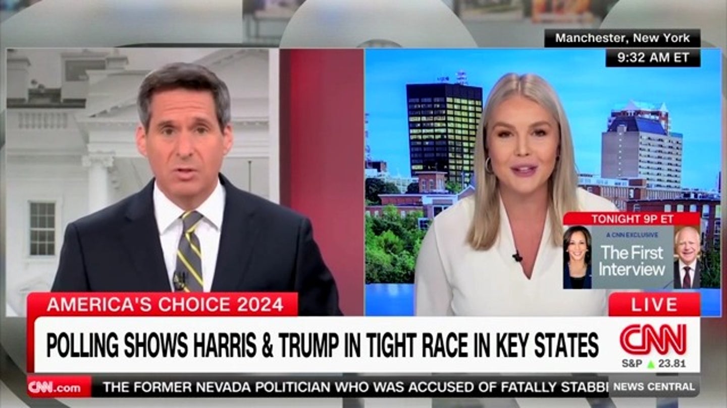 CNN Host, Trump Campaign Rep Clash Over Vice President Harris' Record