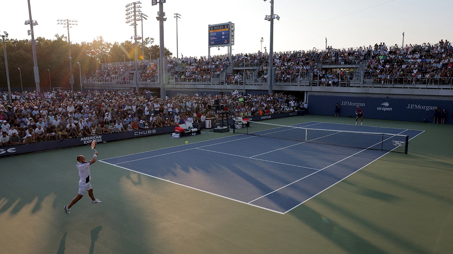 Evans Outlasts Khachanov in Record-Breaking U.S. Open Epic