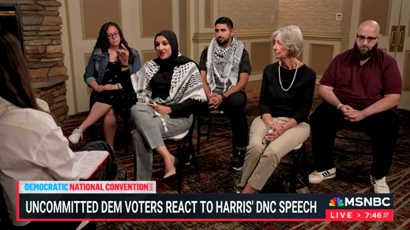 Kamala Harris' DNC Speech Draws Criticism from Uncommitted Voters over Israel-Gaza Remarks