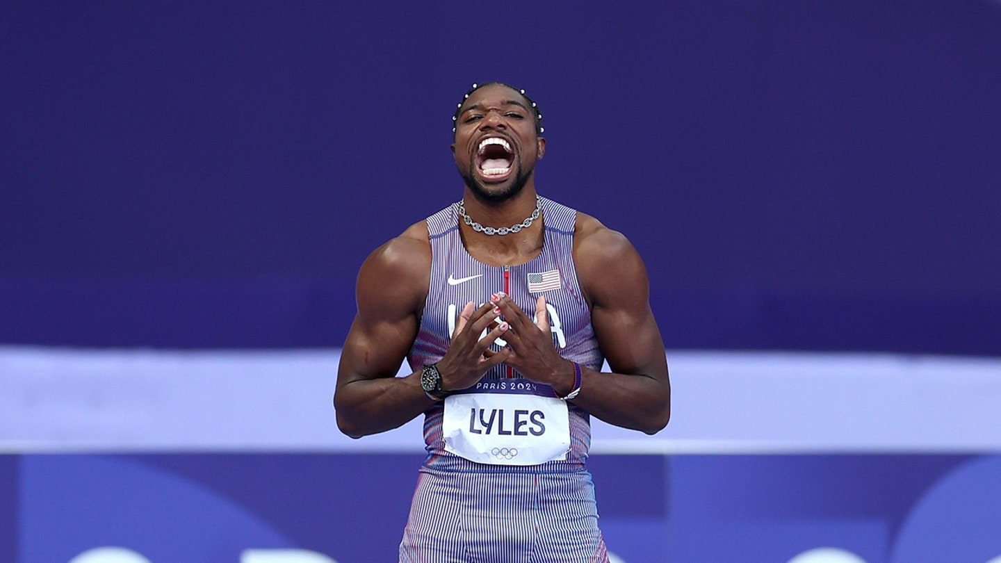 noah lyles pre race