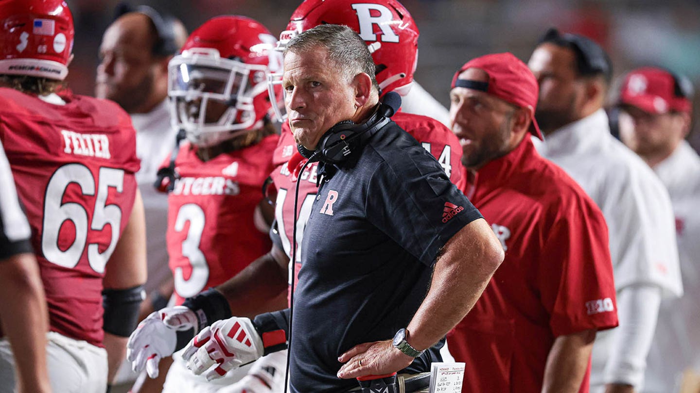 Rutgers HC Greg Schiano's Controversial Play-Calling Draws Criticism