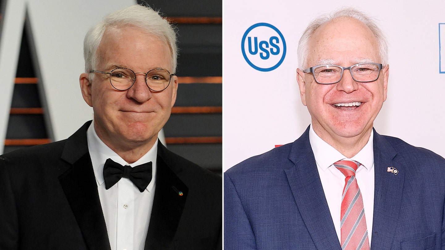 Steve Martin Not Interested in Impersonating Tim Walz on 