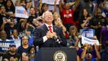 Las Vegas, NV - August 10: Vice President Kamala Harris and Governor Tim Walz Campaign Rally in Las Vegas on Saturday, Aug. 10, 2024 in Las Vegas, NV. (Jason Armond / Los Angeles Times via Getty Images)