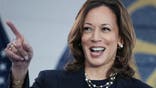 Democratic presidential candidate U.S. Vice President Kamala Harris speaks at a campaign rally at United Auto Workers Local 900 on August 8, 2024 in Wayne, Michigan. Kamala Harris and her newly selected running mate Tim Walz are campaigning across the country this week.