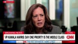 Kamala Harris exclusive CNN interview