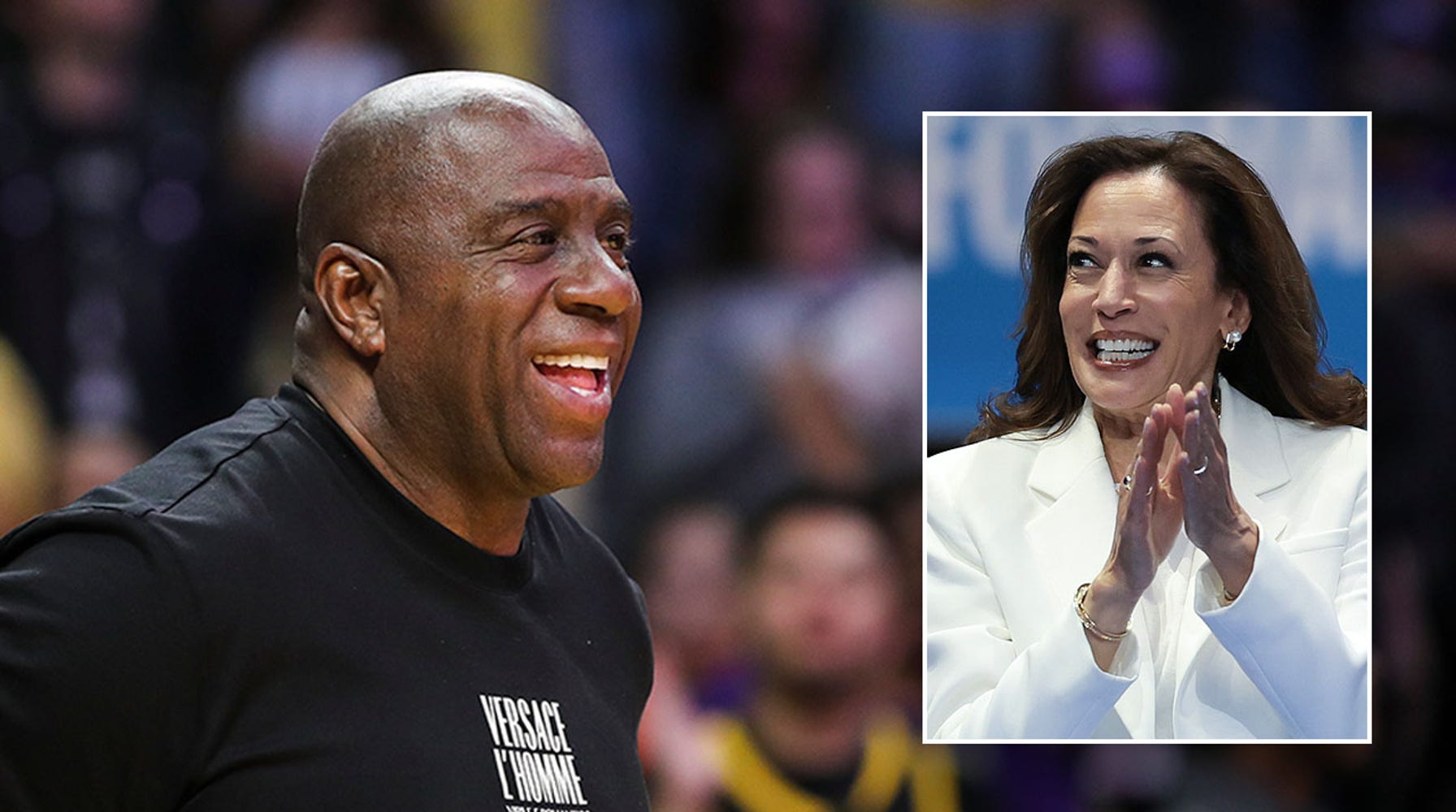 Magic Johnson Slammed for Praising Kamala Harris Interview Despite Vague Responses