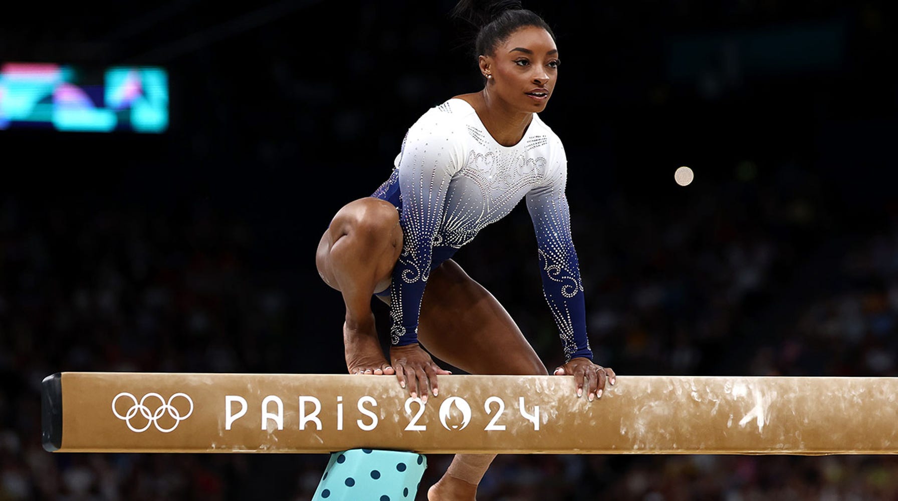 Simone Biles' pursuit of historic gold thwarted