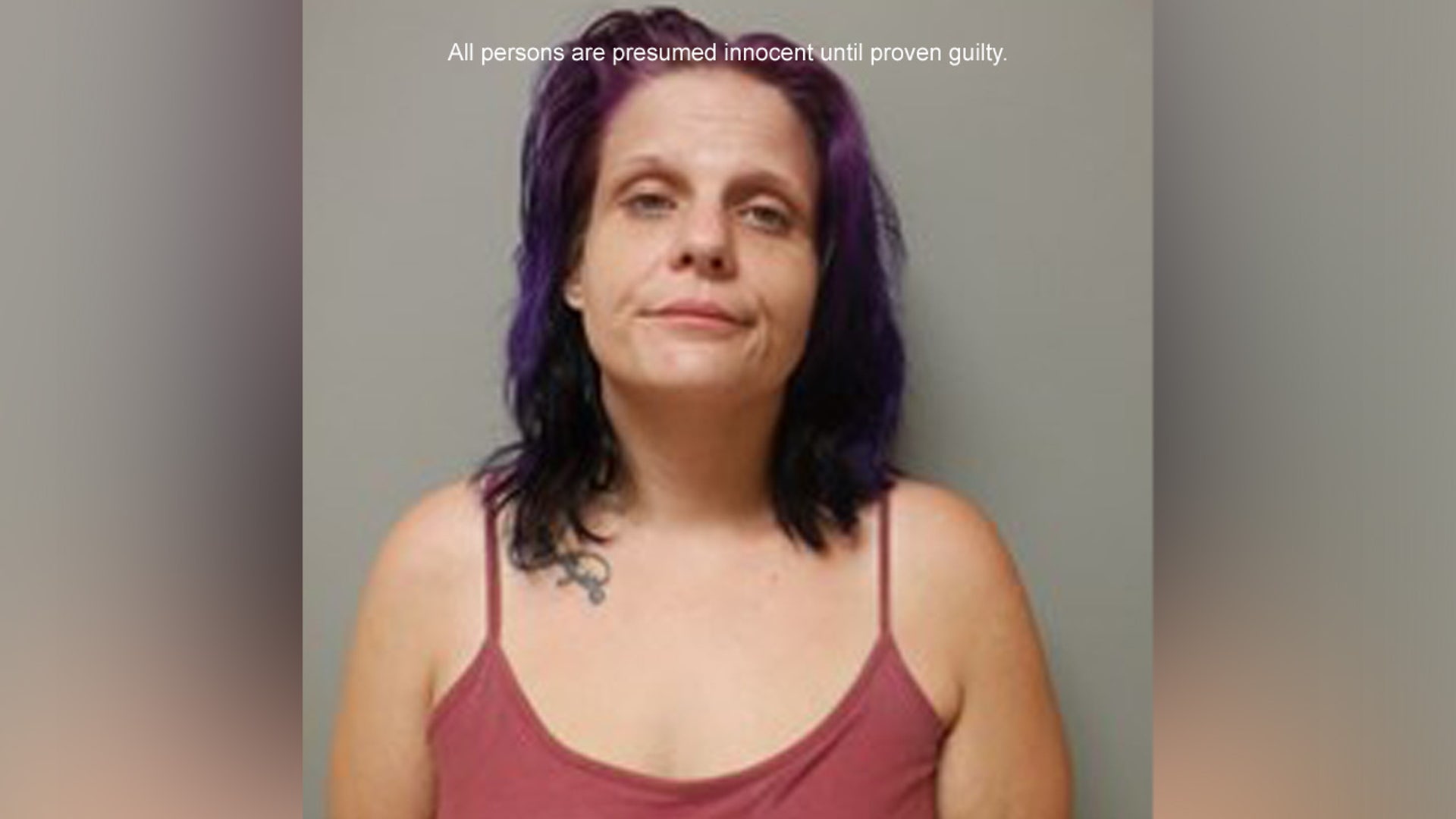 A mugshot of Ashley Noel