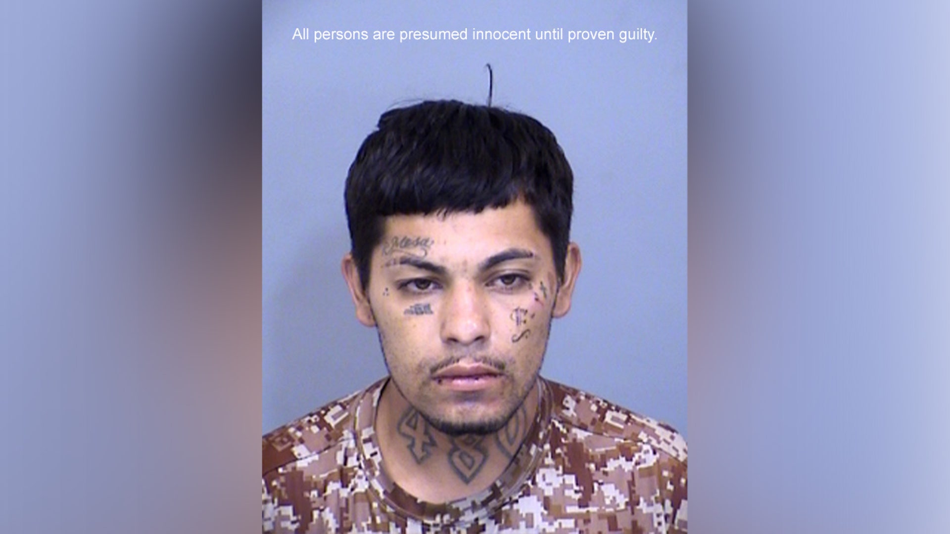 A mugshot of Oscar Martinez Munoz