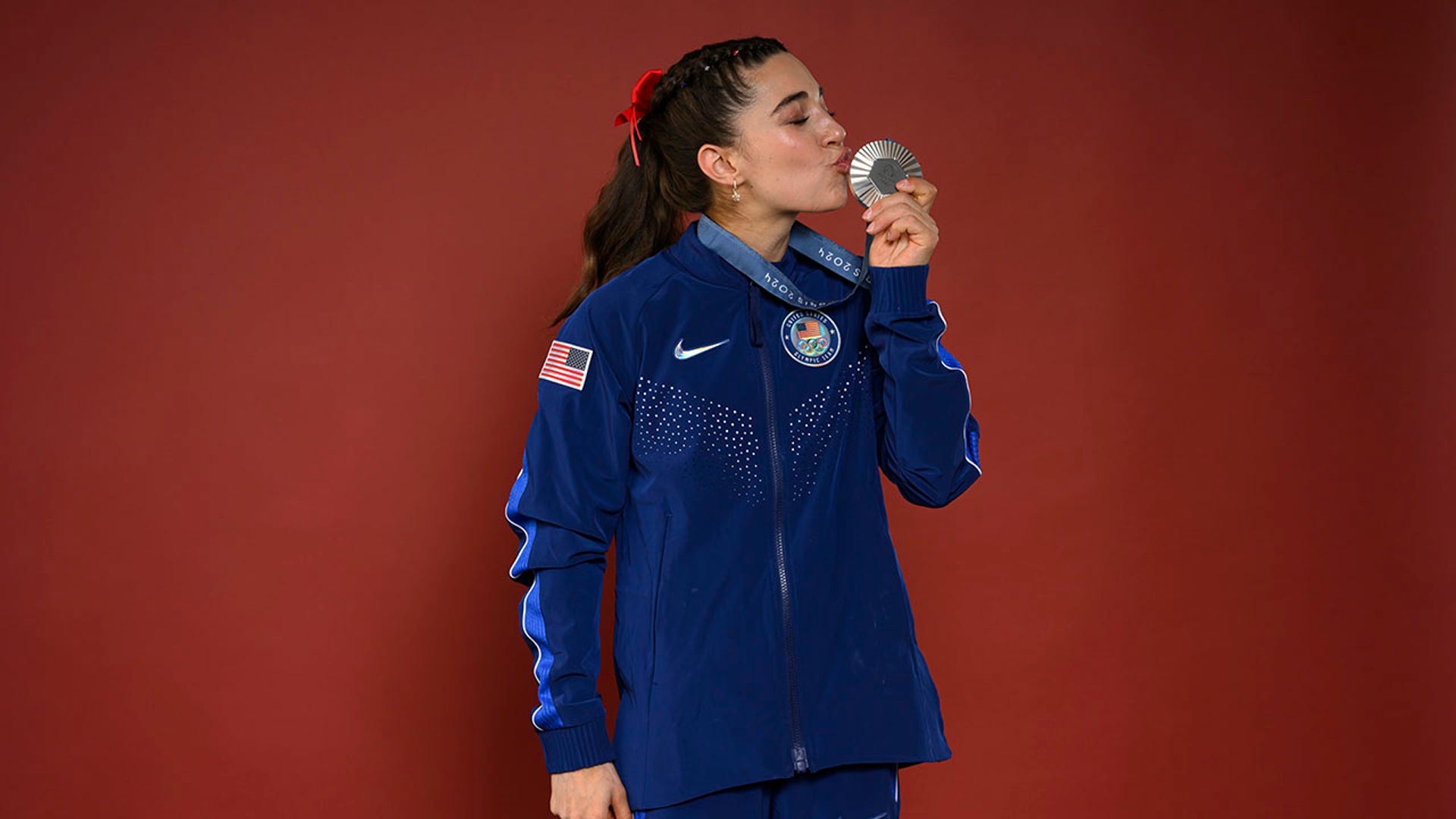 Brooke Raboutou poses