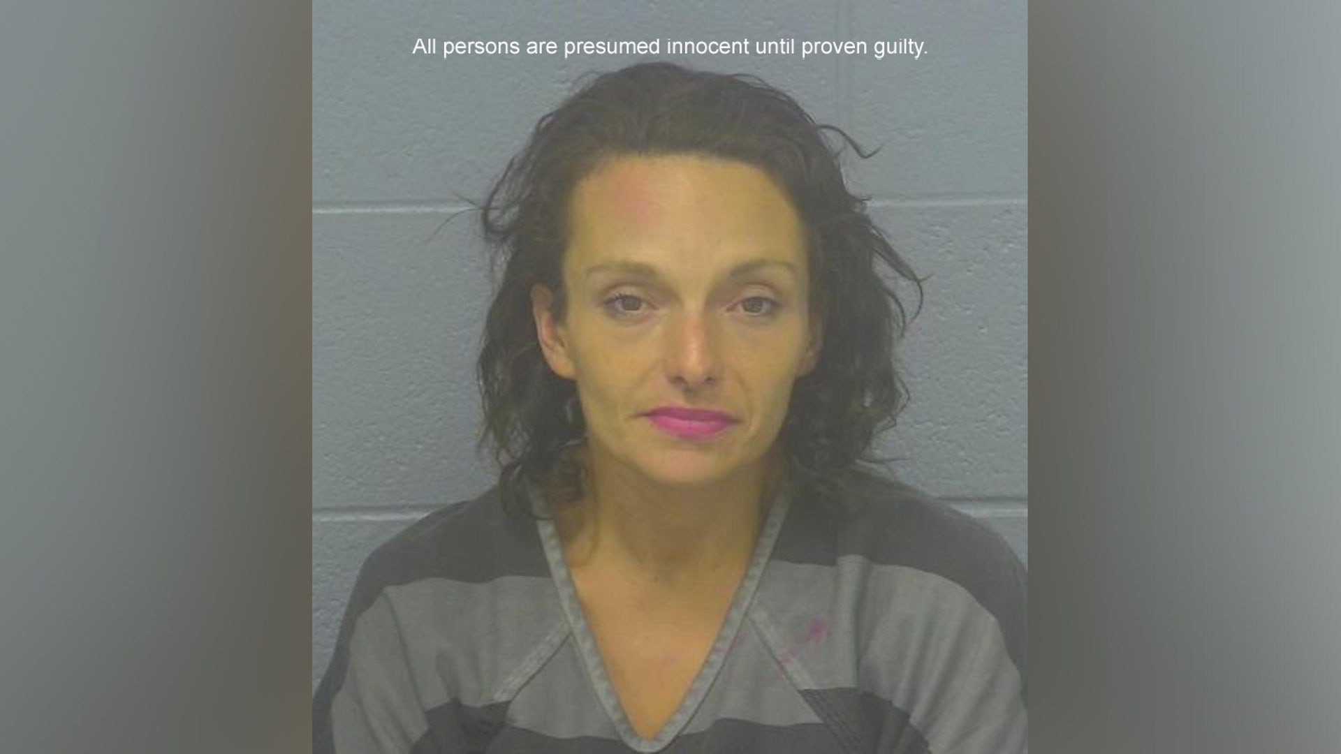 A mugshot of Michelle Gardner