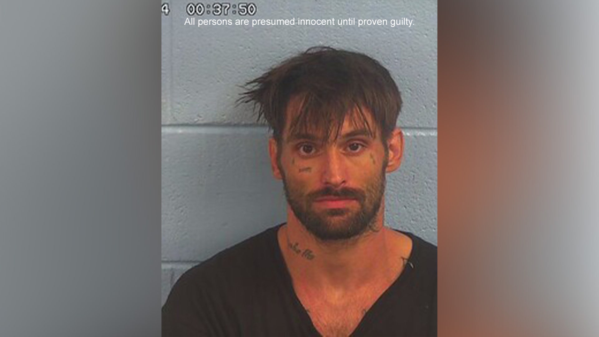 A mugshot of Stanley Jones