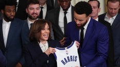 Steph Curry endorses Kamala Harris at DNC, months after suggesting he will run for president some day