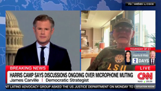 James Carville says Americans are hoping Trump and Harris debate is a 'train wreck'