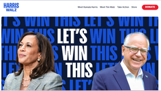 Harris campaign website still missing policy positions as DNC kicks off