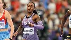 USA's Sha'Carri Richardson gets silver medal in women's 100 meters after Tokyo Olympics suspension