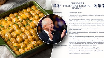 Governor Tim Walz goes viral after posting family's recipe for 'turkey trot tater-tot hotdish'