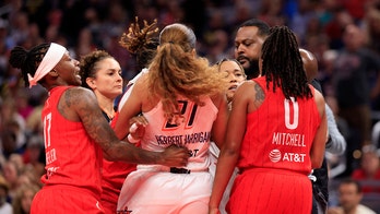 Fever-Mercury game erupts into shoving match as WNBA returns from long break