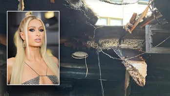 Paris Hilton’s trailer burns down after ‘accidental fire broke out’ during filming